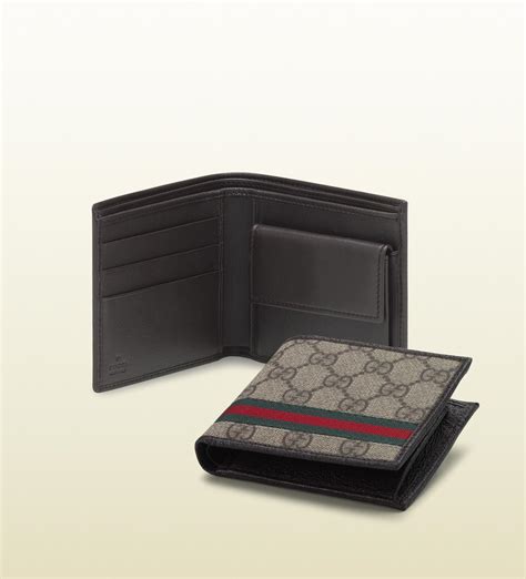 gucci wallet with coin pocket